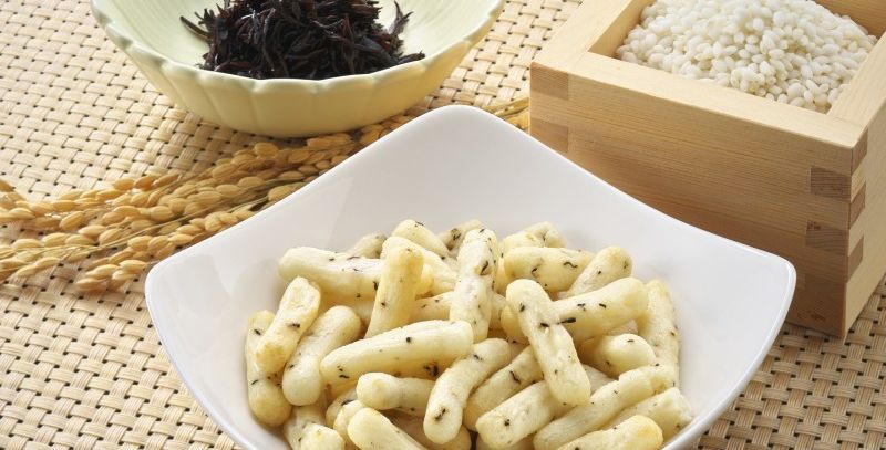 ミニひじきあられ(15入) of お菓子のサンコー ミニひじきあられ(10g×4連)